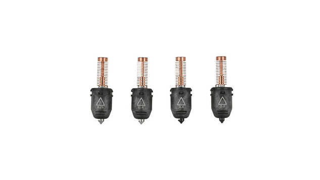 Pack x 4 Hotend Completo AD5X 0,25 / 0,4 / 0,6 / 0,8 mm Flashforge | Repuestos 3D 1
