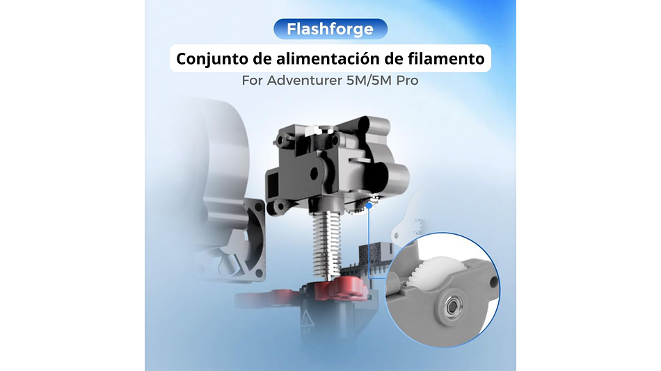 Alimentador de Filamento AD5X Flashforge | Repuestos 3D 2