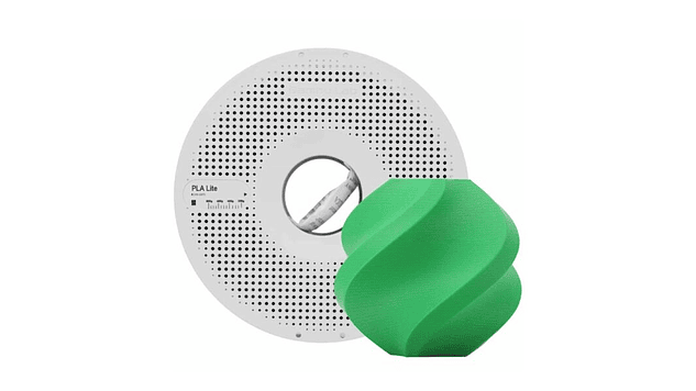 Filamento PLA Lite Verde 1kg Bambu Lab | Filamentos 1