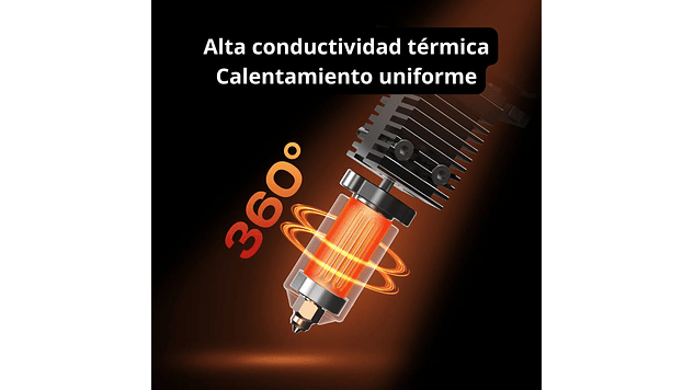 Kit Bloque Calentador Ceramico K2 Creality | Repuestos 3D 7