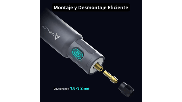 Kit Herramienta Rotador Creality | Accesorio 3D | Alta Precisión 5