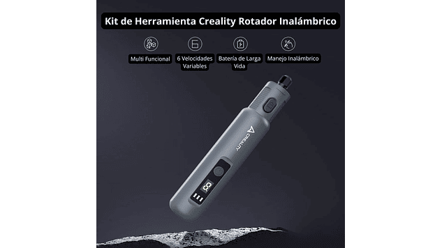 Kit Herramienta Rotador Creality | Accesorio 3D | Alta Precisión 6