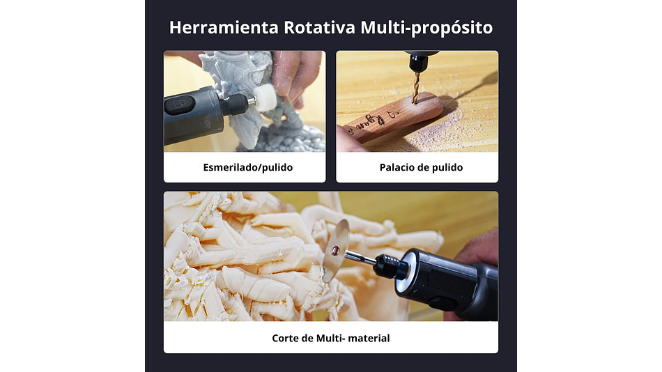 Kit Herramienta Rotador Creality | Accesorio 3D | Alta Precisión 7