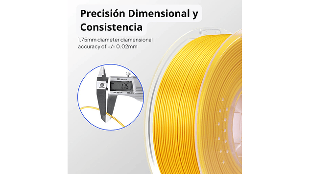 Filamento PLA Silk o Seda Cobre 1kg Elegoo | Filamentos 4