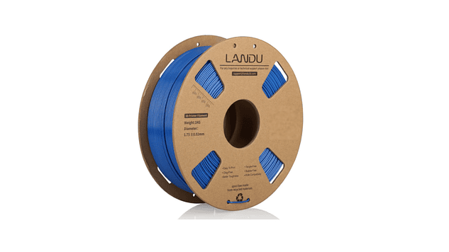 Filamento Hyper PLA+ Alta Velocidad Azul 1kg Landu | Filamentos 1