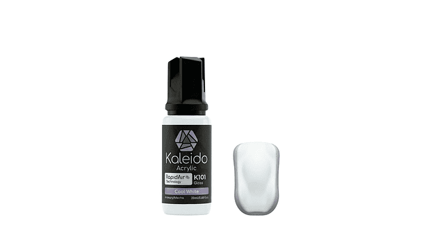 Pintura Acrílica Blanco Frío Gloss Mecha 20ML K101 Kaleido | Para Aerógrafos 1