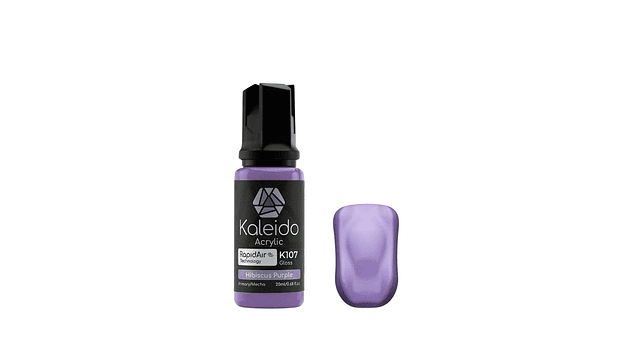 Pintura Acrílica Morada Magenta Brillante Gloss Mecha 20ML K107 Kaleido | Para Aerógrafos 1