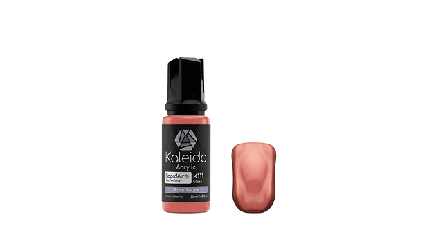 Pintura Acrílica Rosada Topo Brillante Gloss Mecha 20ML K111 Kaleido | Para Aerógrafos 1