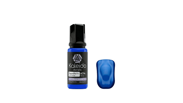 Pintura Acrílica Azul Oscuro Brillante Gloss Mecha 20ML K114 Kaleido | Para Aerógrafos 1
