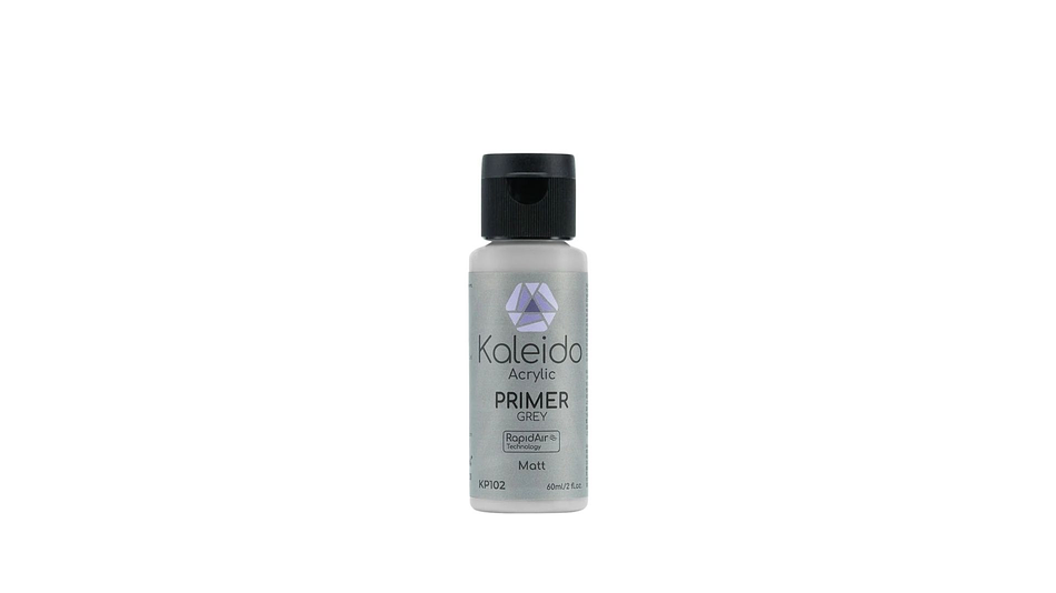 Pintura Acrílica Gris Primer Mate Gloss 60ML KP102 Kaleido | Para Aerógrafos 1