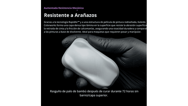 Pintura Acrílica Gris Primer Mate Gloss 210ML KP202 Kaleido | Para Aerógrafos 10