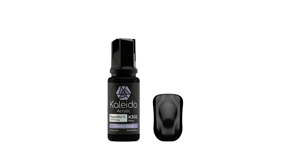 Pintura Acrílica Negro Cosmico Brillante Gloss Auto Perla 20ML Kaleido | Para Aerógrafos 1