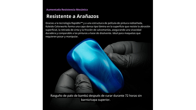 Pintura Acrílica Negro Cosmico Brillante Gloss Auto Perla 20ML Kaleido | Para Aerógrafos 6