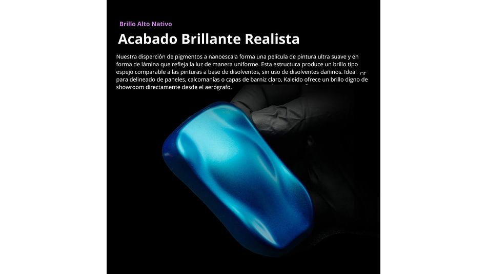 Pintura Acrílica Set 24 Colores Auto Brillante Gloss / Perlas, Más Disolvente y Limpiador 60ML Kaleido | Para Aerógrafos 6