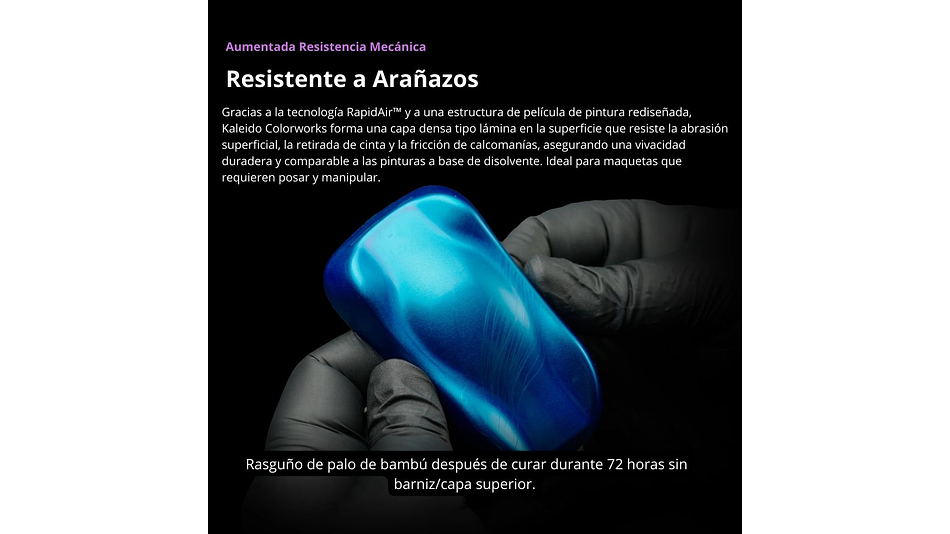 Pintura Acrílica Set 24 Colores Auto Brillante Gloss / Perlas, Más Disolvente y Limpiador 60ML Kaleido | Para Aerógrafos 7