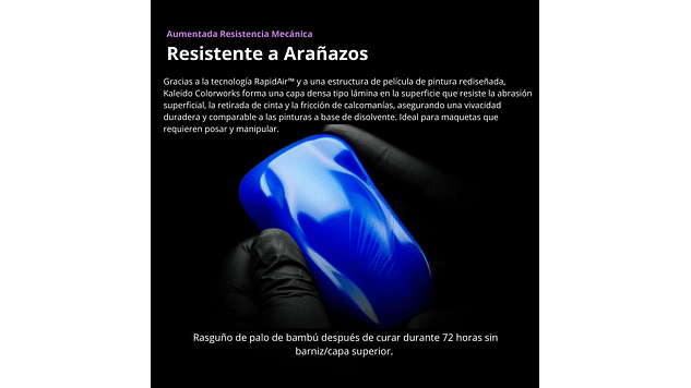 Pintura Acrílica Set 24 Colores Primarios Brillantes Gloss 20ML, Más Disolvente y Limpiador 60ML Kaleido | Para Aerógrafos 7