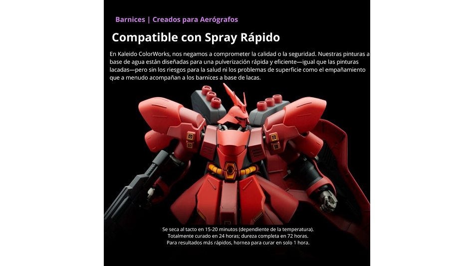 Limpiador de Aerógrafo y Pincel 210ML KT203 Kaleido | Para Aerógrafos 5