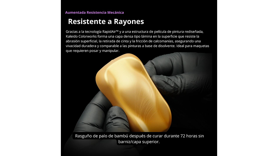 Pintura Acrílica Metál Oscuro o Bronce Cañon Metál Gloss 20ML KM002 Kaleido | Para Aerógrafos 6