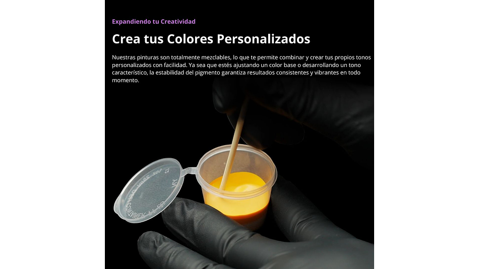 Pintura Acrílica Aluminio Metál Gloss 20ML KM007 Kaleido | Para Aerógrafos 2