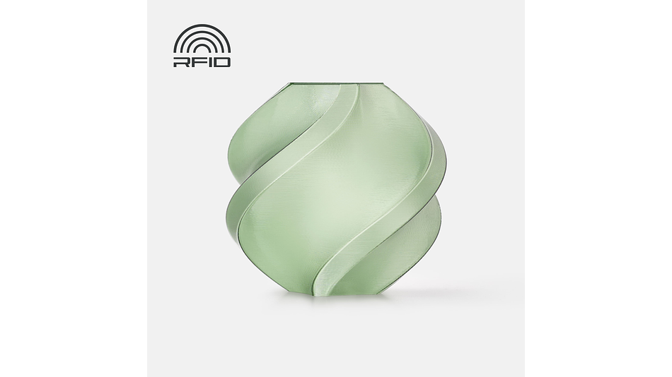 Filamento PETG Verde Olivo Transparente Refill 1kg BAMBU LAB | Filamentos 1