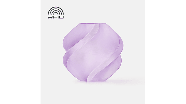 Filamento PETG Morado Transparente Refill 1kg BAMBU LAB | Filamentos 1