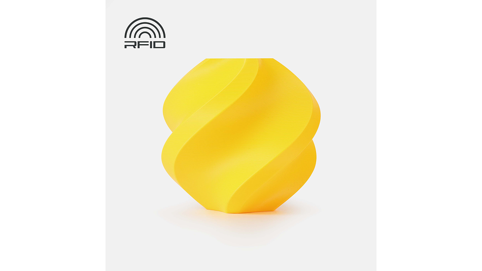 Filamento PLA Alta Velocidad Amarillo Refill 1kg BAMBU LAB | Filamentos 1