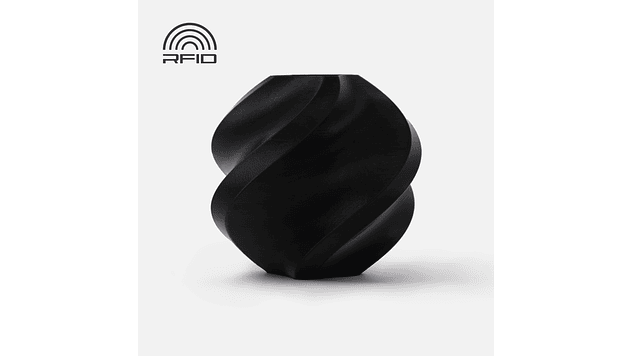 Filamento PLA Alta Velocidad Negro Refill 1kg BAMBU LAB | Filamentos 1