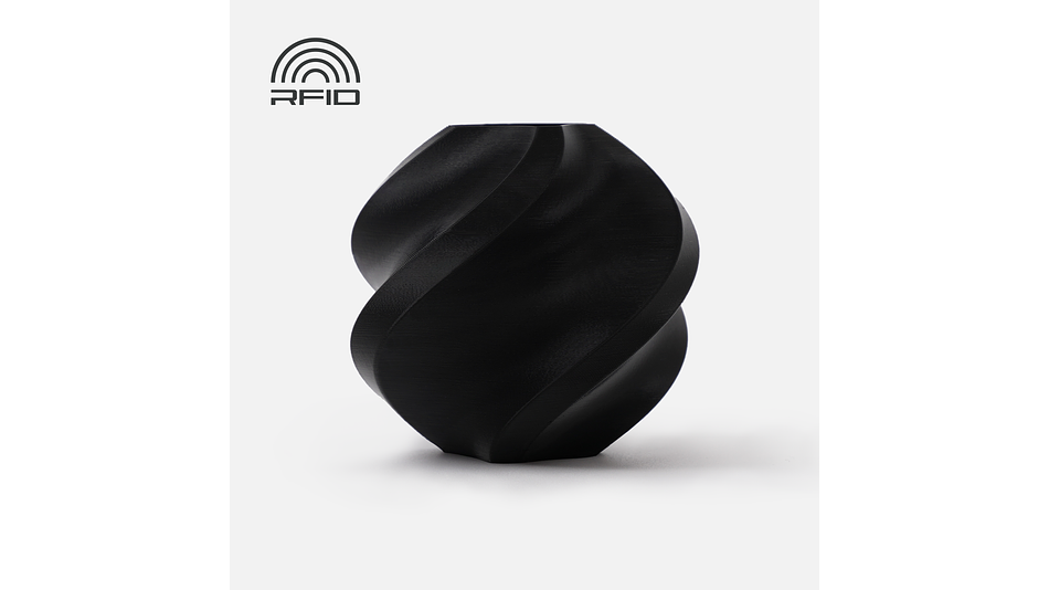 Filamento PLA Alta Velocidad Negro Refill 1kg BAMBU LAB | Filamentos 1