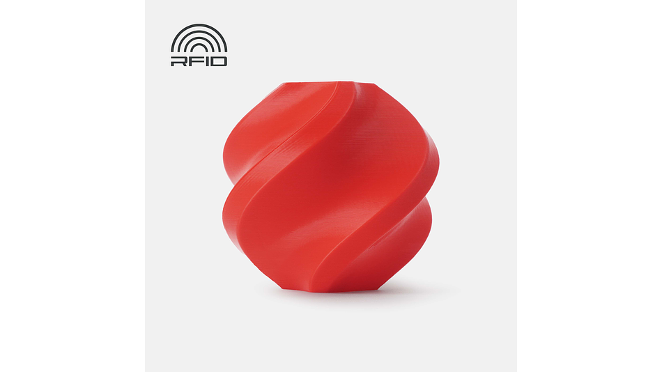 Filamento PLA Lite Rojo Refill 1kg Bambu Lab | Filamentos 1