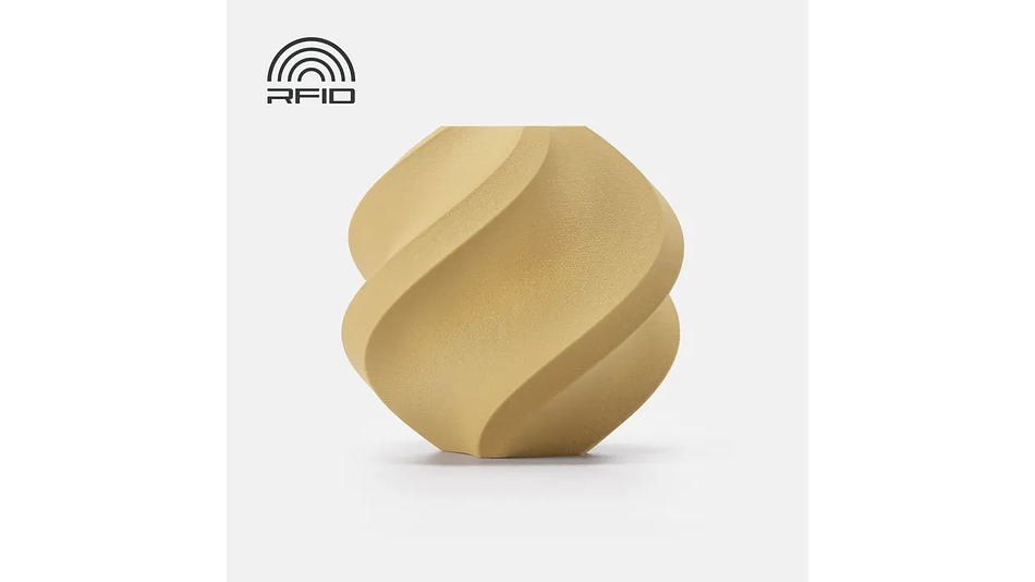 Filamento Pla Madera Abedul con Carrete Reutilizable 1kg Bambu Lab | Filamentos 1