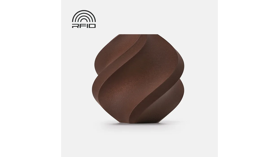 Filamento Pla Madera Rosa con Carrete Reutilizable 1kg Bambu Lab | Filamentos 1