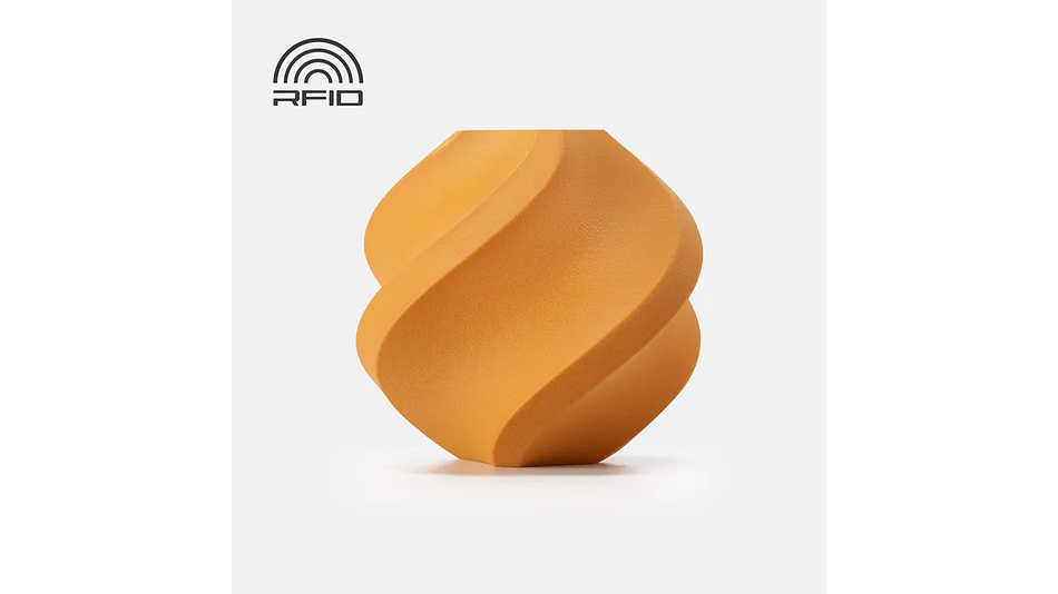 Filamento Pla Madera Ocre con Carrete Reutilizable 1kg Bambu Lab | Filamentos 1