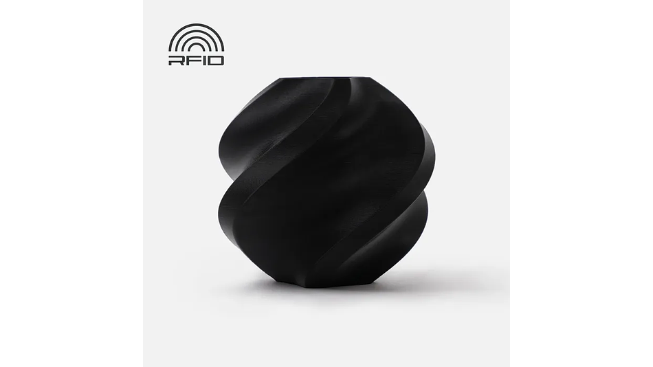 Filamento ABS Negro Carrete Reutilizable 1kg Bambu Lab | Filamentos 1