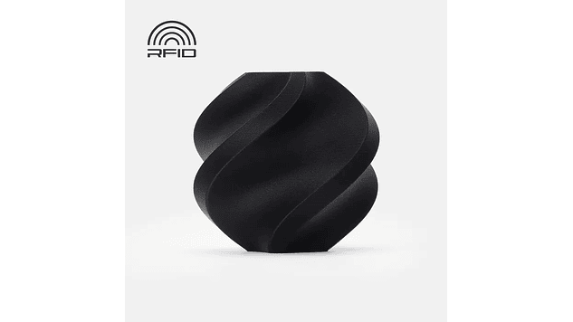 Filamento PLA Fibra de Carbono Negro Carrete Reutilizable 1kg Bambu Lab | Filamentos 1