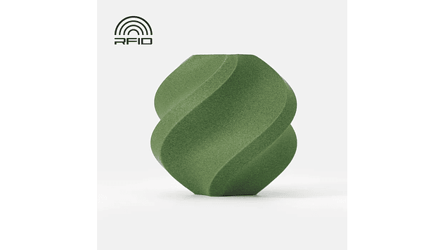 Filamento PLA Fibra de Carbono Verde Matcha Carrete Reutilizable 1kg Bambu Lab | Filamentos 1