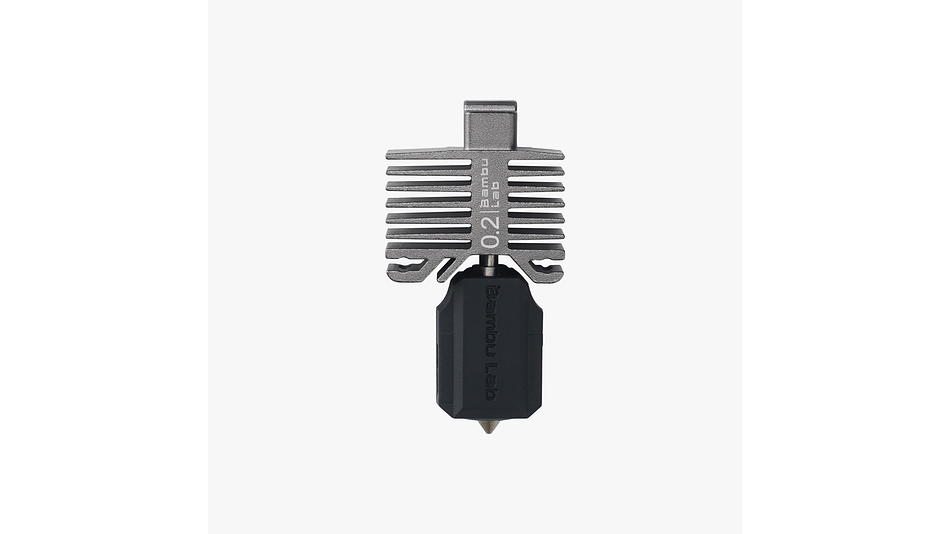 Hotend de Acero Endurecido 0.8mm para P1P, P1S y X1C FAH003-N-1 BAMBU LAB | Repuestos 3D 1