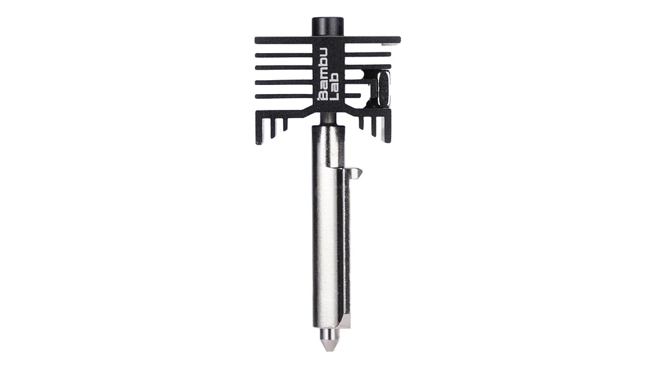 Hotend de Acero Endurecido 0,8mm H2D Pro, H2S, H2D, P2S FAH062 BAMBU LAB | Repuestos 3D 1