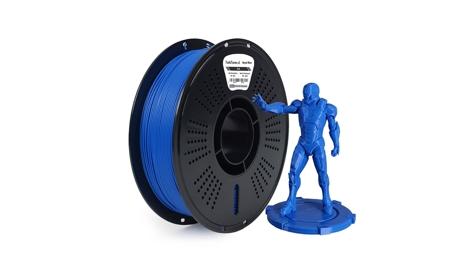 Filamento Pla Azúl Realeza TODOTONER.CL | FILAMENTOS 2