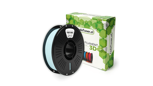 Filamento Pla Mate Azul Glacial TODOTONER.CL | FILAMENTOS 3