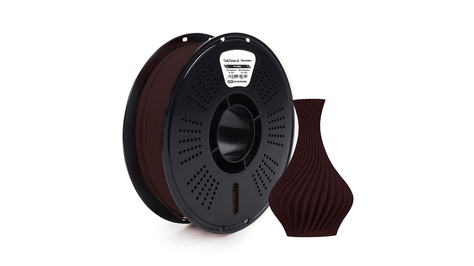 Filamento Pla Mate Chocolate TODOTONER.CL | FILAMENTOS 2