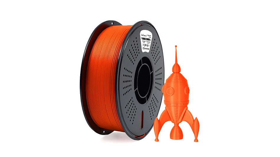 Filamento Pla+ Naranjo Fluorescente TODOTONER.CL | FILAMENTOS 2
