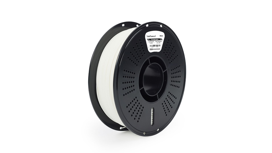 Filamento Pla+ Hs Alta Velocidad Blanco TODOTONER.CL | FILAMENTOS 1