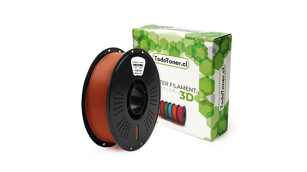 Filamento Pla Marmol Rojo Ladrillo TODOTONER.CL | FILAMENTOS 3