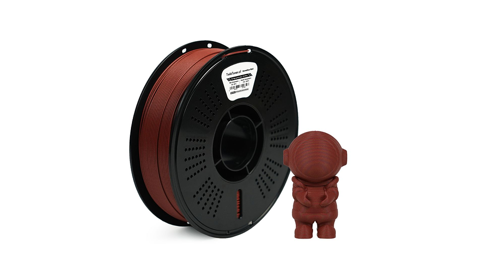 Filamento Pla Fibra De Carbon (15%) Alta Velocidad Rojo Anaranjado TODOTONER.CL | FILAMENTOS 2