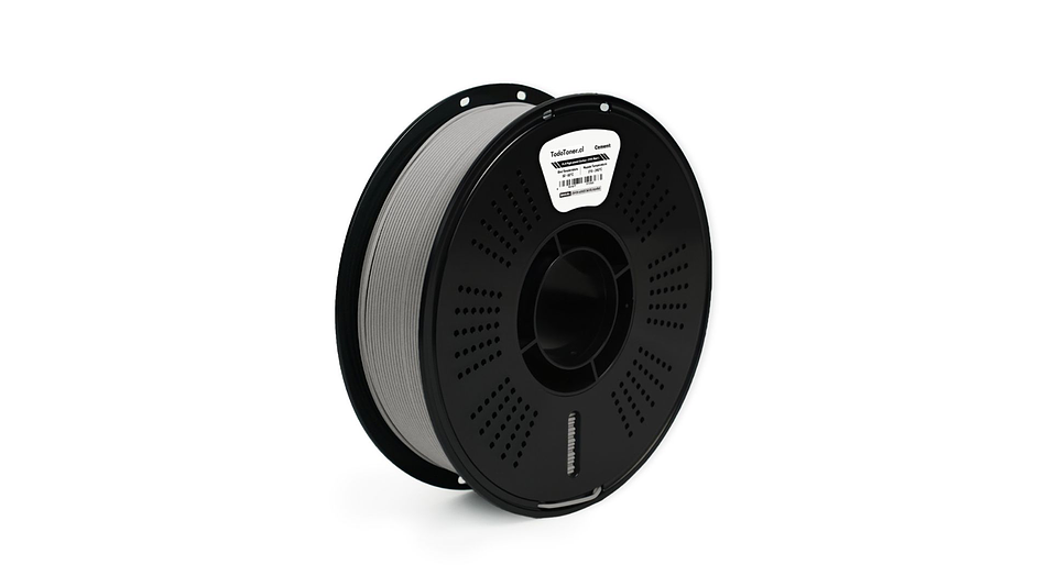 Filamento Pla Fibra De Carbon (15%) Alta Velocidad Cemento TODOTONER.CL | FILAMENTOS 1