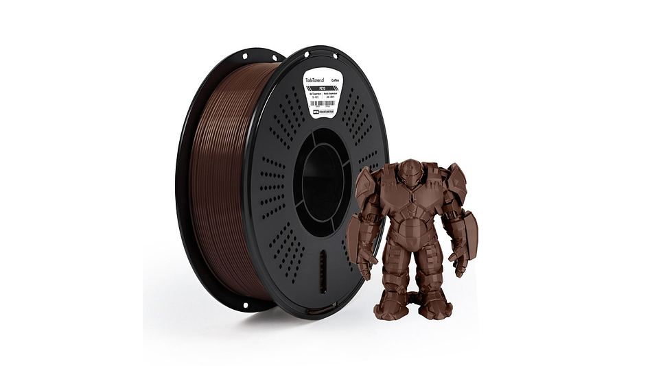 Filamento Petg Café En Grano TODOTONER.CL | FILAMENTOS 2