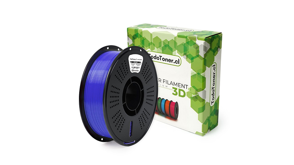 Filamento Petg Arte Azul Joya TODOTONER.CL | FILAMENTOS 3