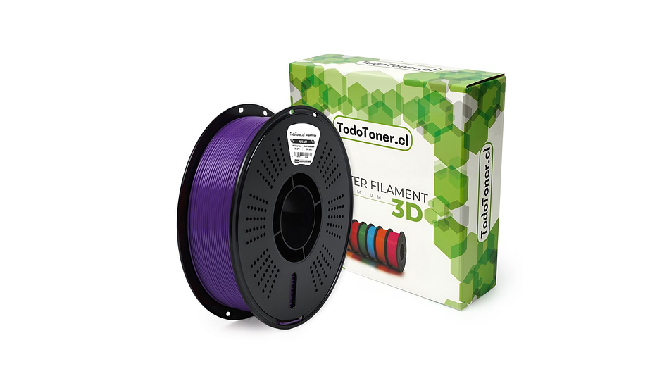Filamento Petg Arte Morado Uva TODOTONER.CL | FILAMENTOS 3