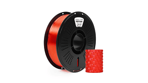 Filamento Petg Rojo Transparente TODOTONER.CL | FILAMENTOS