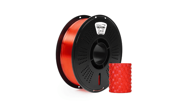 Filamento Petg Rojo Transparente TODOTONER.CL | FILAMENTOS 2